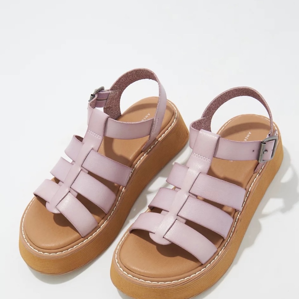 American eagle fisherman wedge sandal